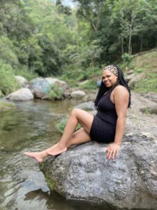 Me at Papine Gordon Town River, Jamaica