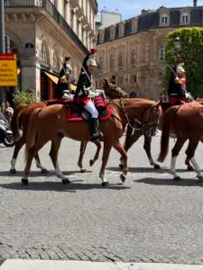 MiIlitairy parade in Paris